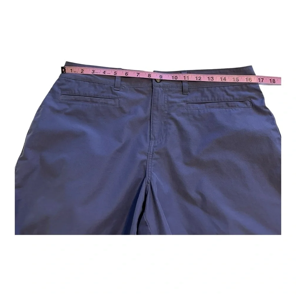 Casual Lavender Cotton Blend Purple Shorts With Pockets - Size 8 - Picture 8 of 12